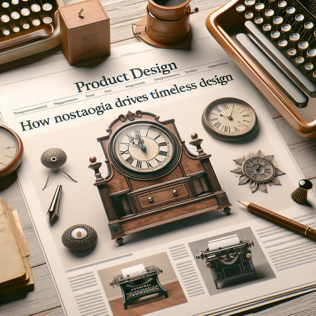 Como a nostalgia impulsiona o design intemporal
