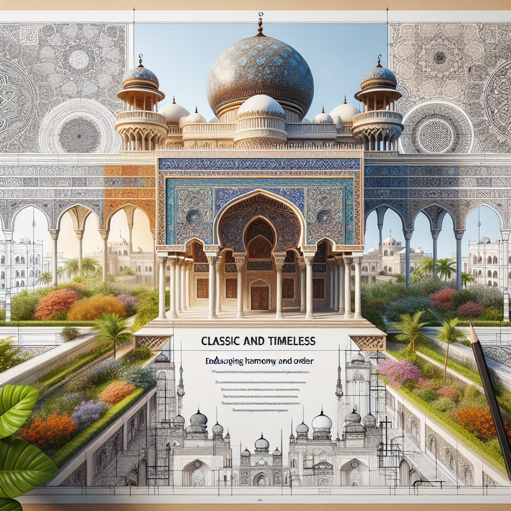 Arquitetura clássica islâmica: Harmonia e ordem que perduram