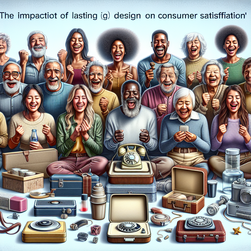 O impacto do design duradouro na satisfação do consumidor